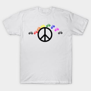 Ride for Peace (jump) T-Shirt